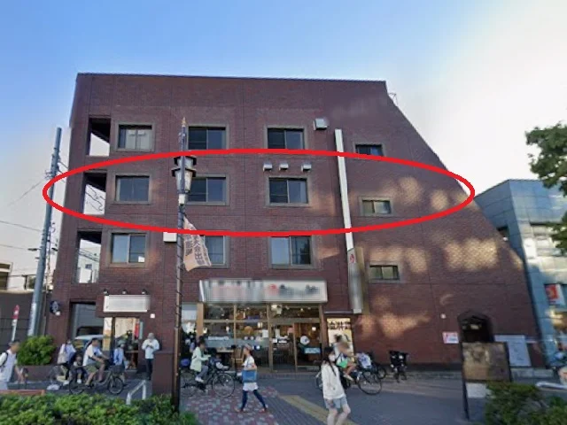 千川の事務所仕様物件の外観