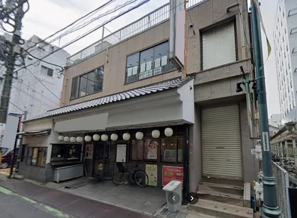 本川越のスケルトン店舗物件の外観