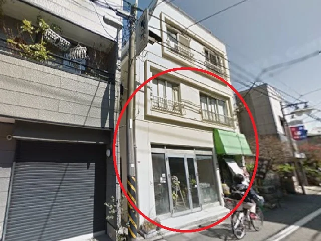 西荻窪の事務所仕様物件の外観