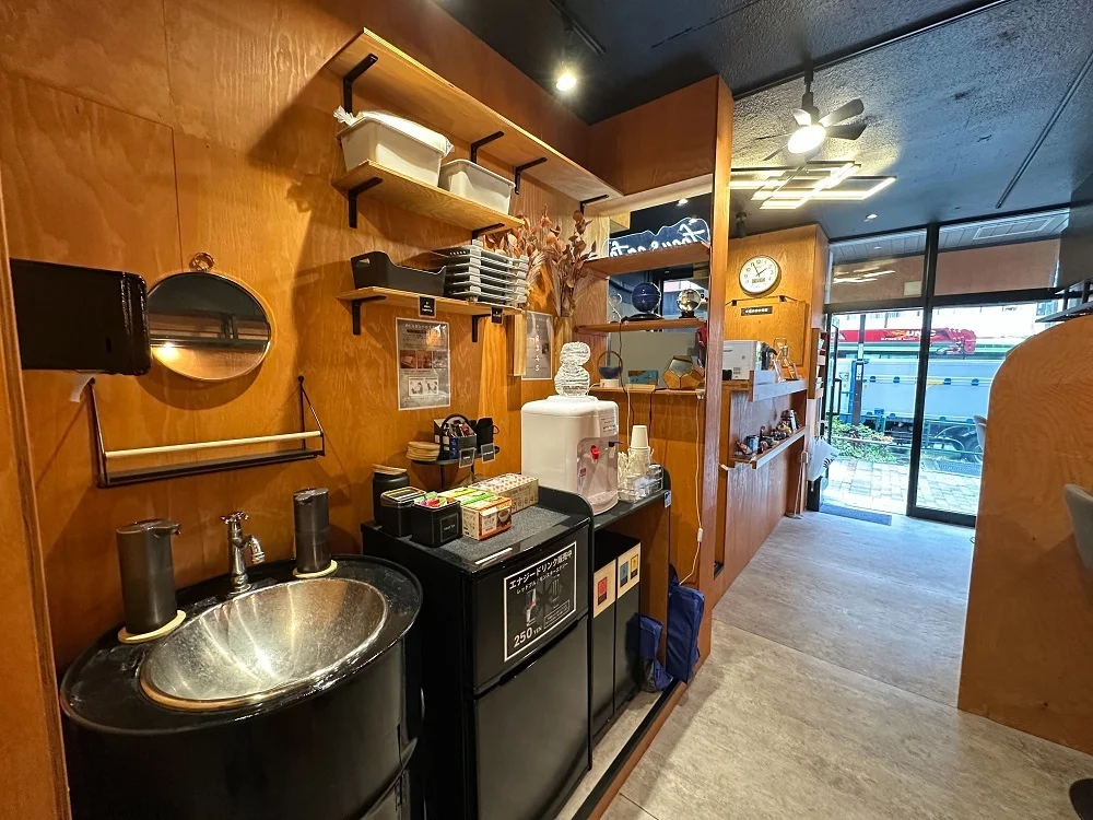 カフェ・喫茶店の居抜き物件の厨房