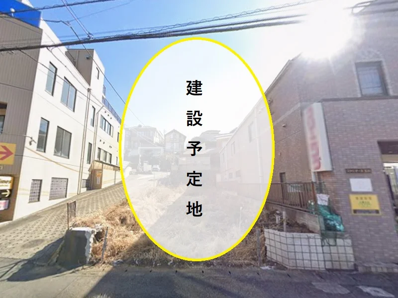 玉川学園前のスケルトン店舗物件の外観