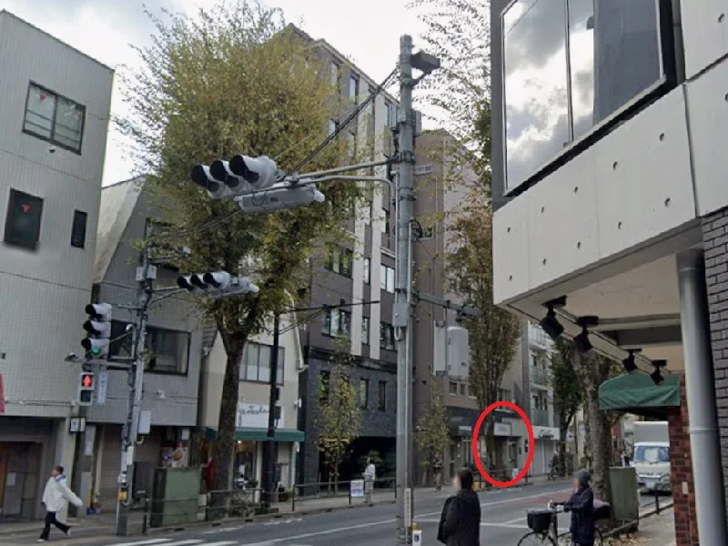 貸店舗(事務所仕様)の外観