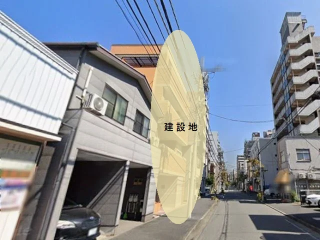 吉野町のスケルトン店舗物件の外観