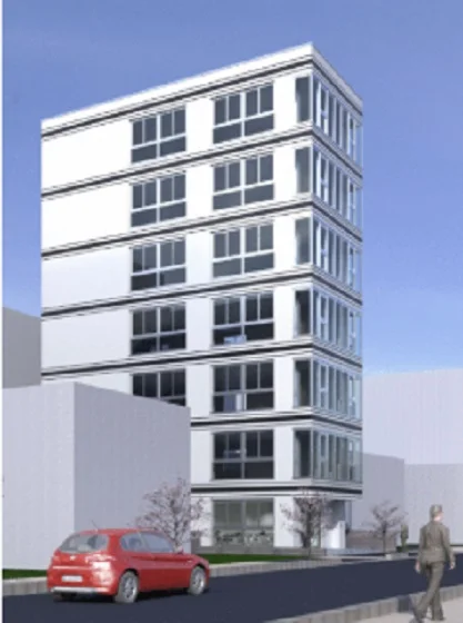 大宮のスケルトン店舗物件の外観