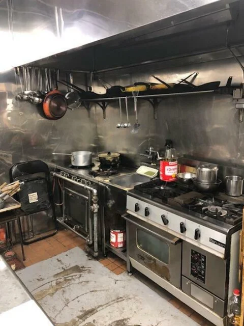 ビストロ・洋食の居抜き物件の厨房