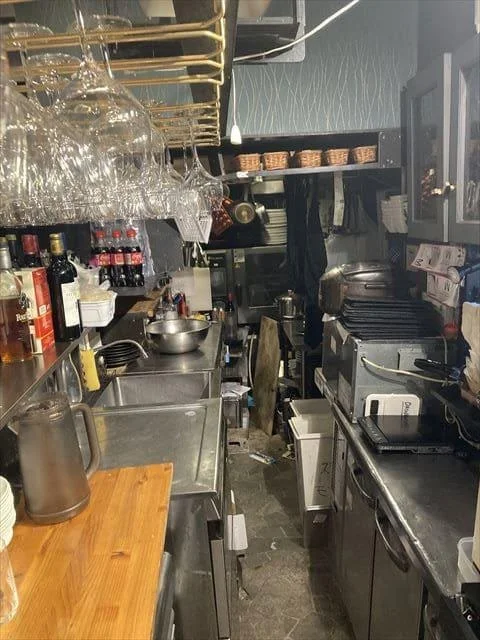 荻窪の居抜き店舗の厨房