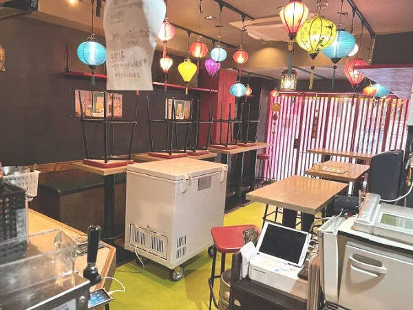 居酒屋の居抜き物件の内装