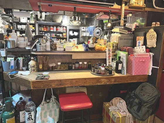 居酒屋の居抜き物件の内装