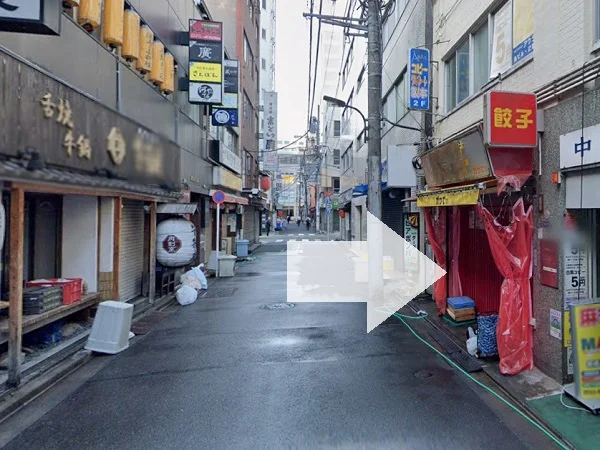 居酒屋の居抜き物件の外観