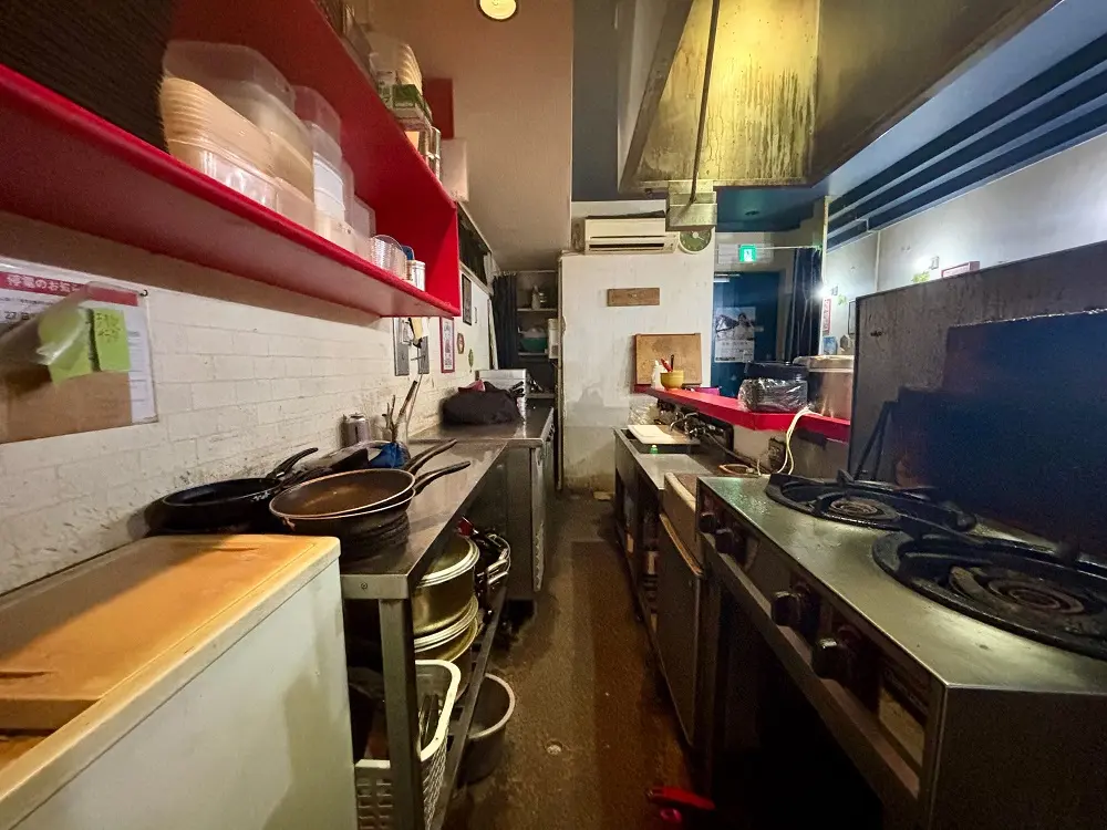 市ヶ谷のテイクアウト居抜きの厨房