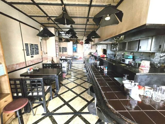 青砥の居抜き店舗の内装