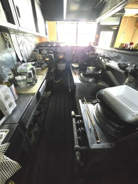 青砥の居抜き店舗の厨房