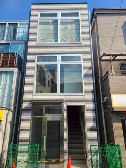 豪徳寺のスケルトン物件の外観