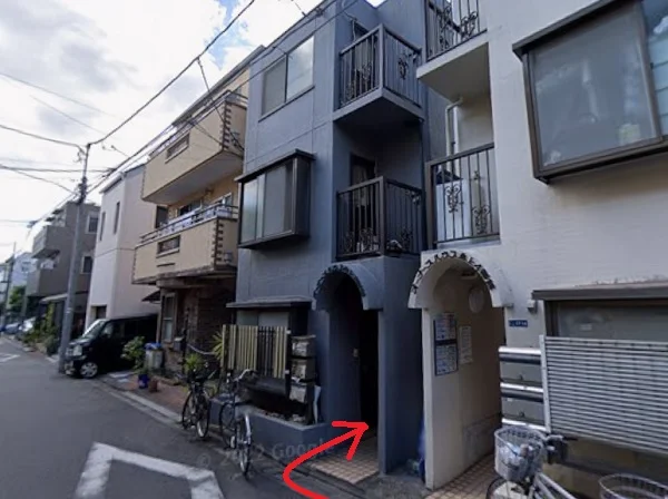 池上のスケルトン物件の外観