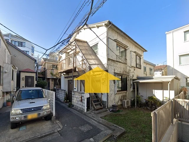 学芸大学の事務所仕様物件の外観