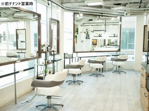 元住吉の美容室・理容室居抜きの内装