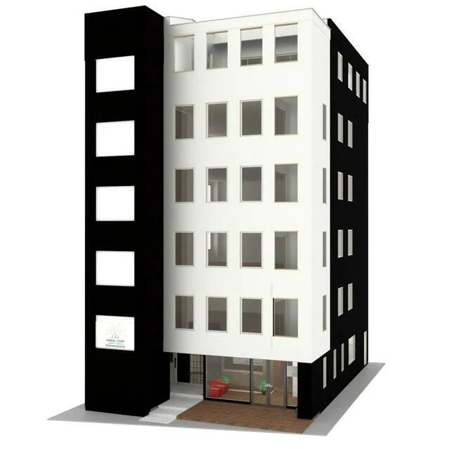 貸店舗(スケルトン)の外観