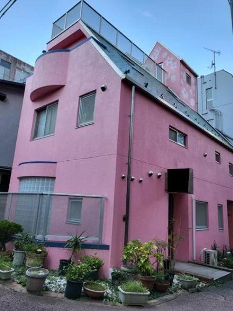 赤坂の居抜き店舗の外観