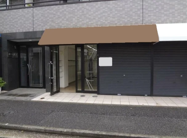 貸店舗(事務所仕様)の外観
