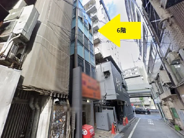 貸店舗(スケルトン)の外観