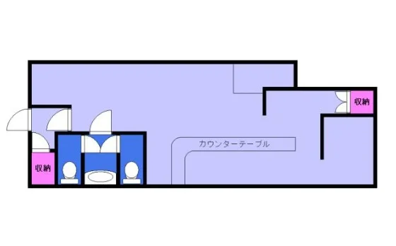 カフェ・喫茶店の居抜き物件のエントランス