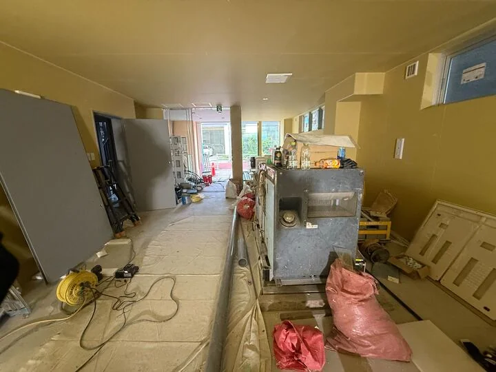 貸店舗(スケルトン)の内装