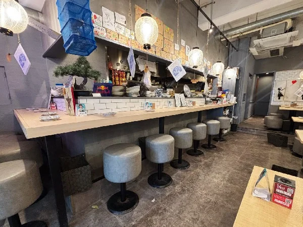 西葛西の居抜き店舗の内装