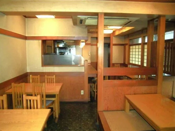 和食の居抜き物件の内装