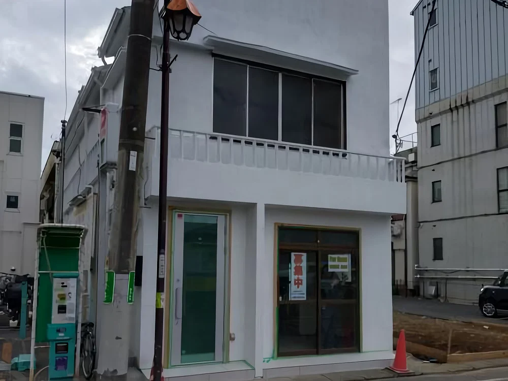 貸店舗(スケルトン)の外観