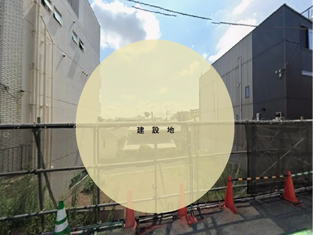 三ツ境のスケルトン店舗物件の外観