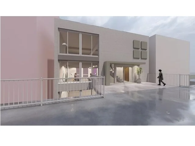 三ツ境のスケルトン店舗物件の外観