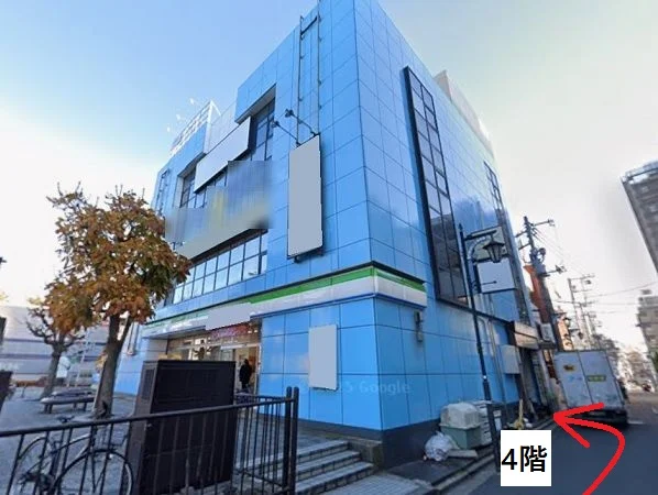 西千葉のスケルトン店舗物件の外観