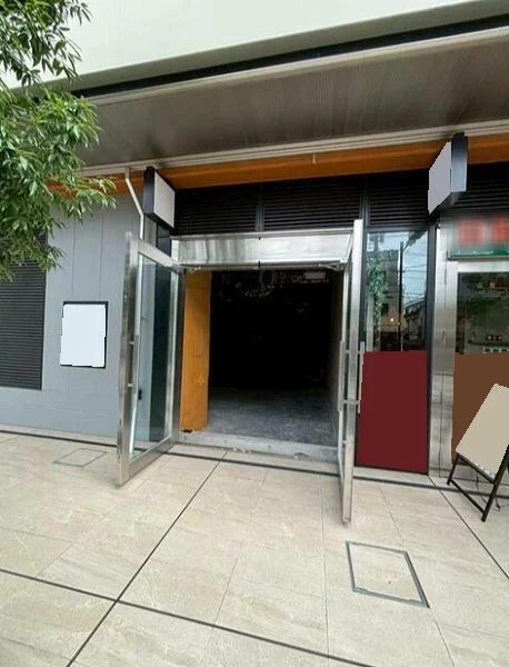 十条のスケルトン物件の外観