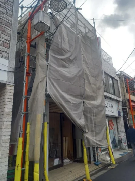 貸店舗(事務所仕様)の外観