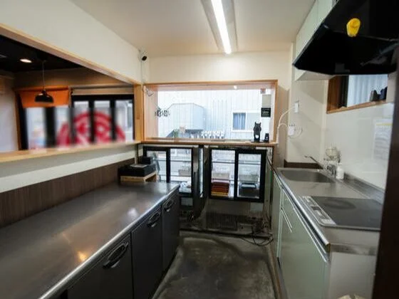 田端の居抜き店舗の厨房