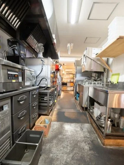 田端のイタリアン居抜きの厨房