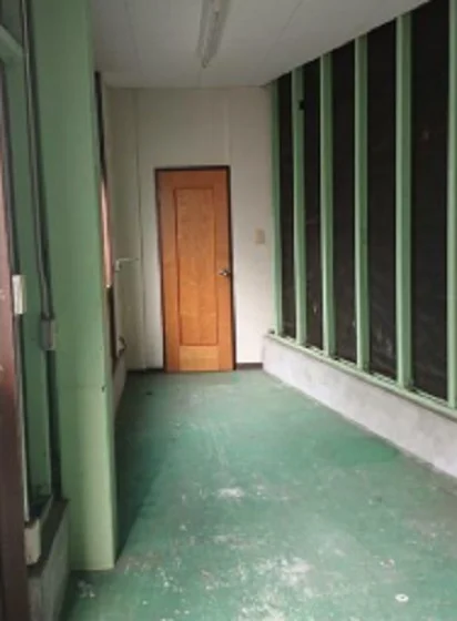 入谷のスケルトン物件の内装