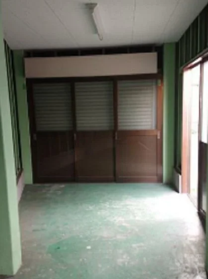 入谷のスケルトン物件の内装