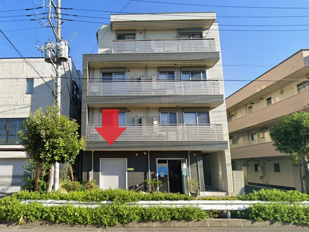 蕨の美容室・理容室居抜きの外観