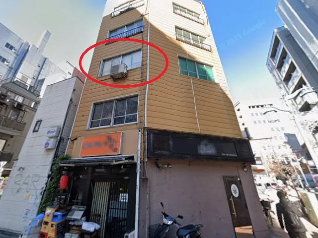 新宿三丁目の事務所仕様物件の外観