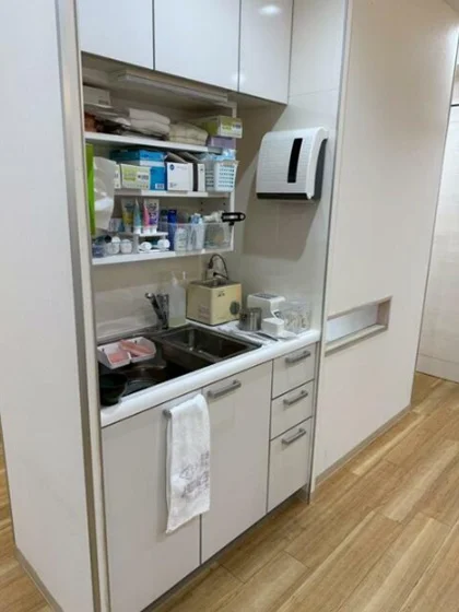 追浜の居抜き店舗の内装