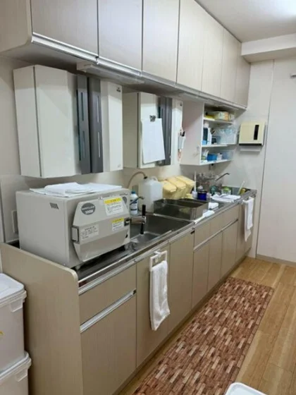 追浜の居抜き店舗の内装