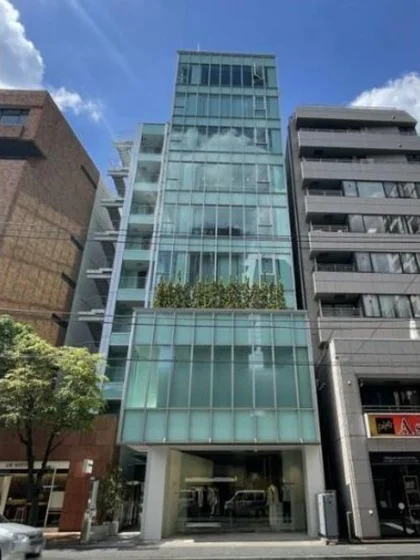 表参道の居抜き店舗の外観