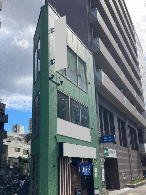 うどん・そばの居抜き物件の外観