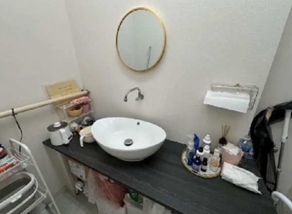 みのり台のスケルトン物件の内装