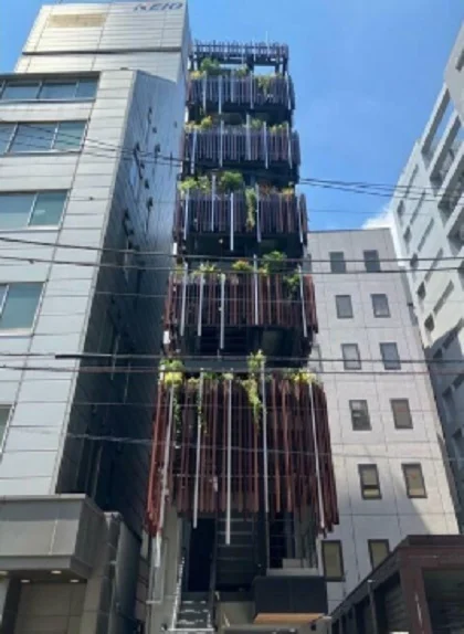 初台のスケルトン物件の外観