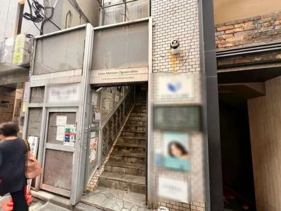 その他の居抜き物件のエントランス