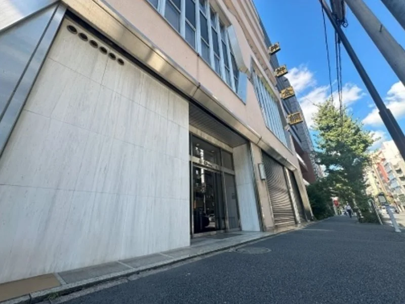 小伝馬町のスケルトン物件の外観