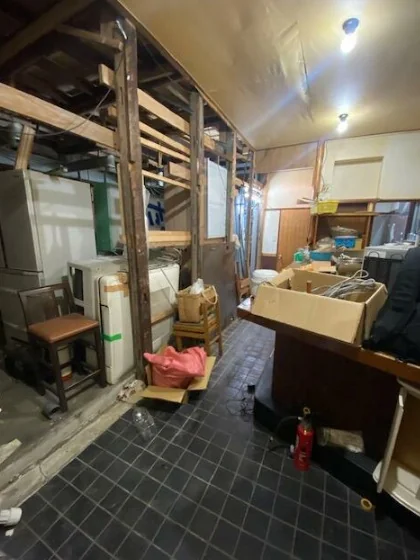 居酒屋の居抜き物件の内装