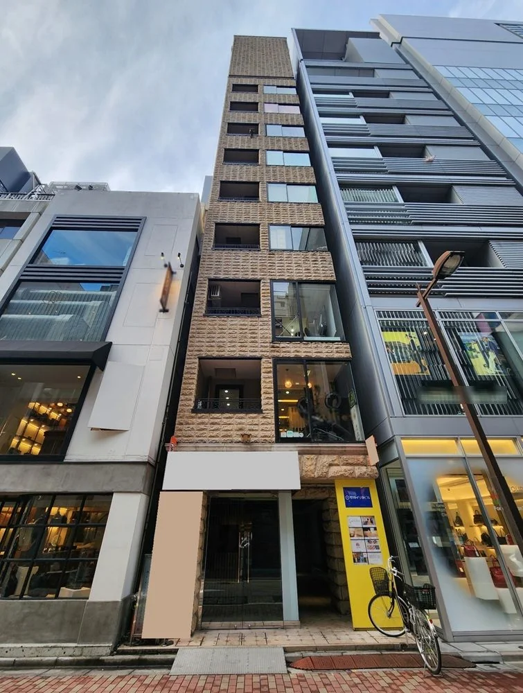 銀座のエステ居抜きの外観